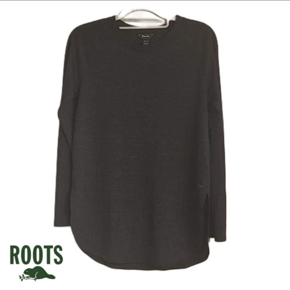 Roots Charcoal Long Sleeve Tee - Picture 1 of 8